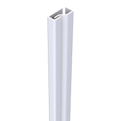 SECUSTRIP PLUS BINNENDRAAIEND - L2050MM - RAL 9010 - WIT