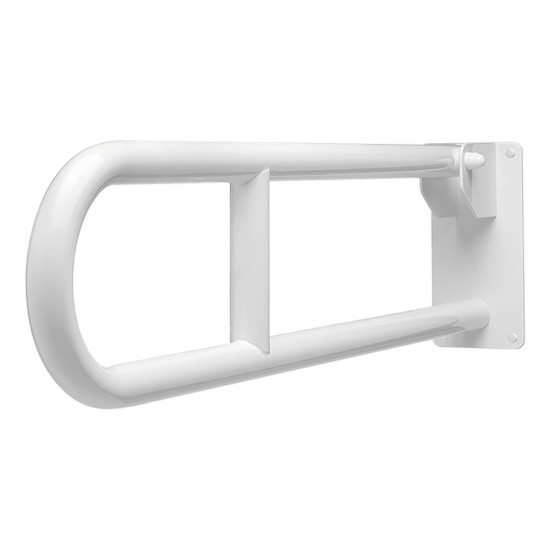 SECUCARE TOILETBEUGEL - OPKLAPBAAR - LENGTE 60CM - WIT