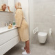 SECUCARE TOILETBEUGEL - OPKLAPBAAR - LENGTE 60CM - WIT