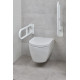 SECUCARE TOILETBEUGEL - OPKLAPBAAR - LENGTE 60CM - WIT
