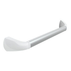 SECUCARE WANDBEUGEL 50CM - GREEP BLANK GEANODISEERD / MAT WIT