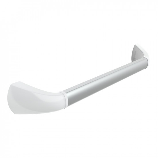 SECUCARE WANDBEUGEL 50CM - GREEP BLANK GEANODISEERD / MAT WIT