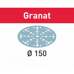 SCHUURPAPIER GRANAT STF D150/48 P220 GR/10