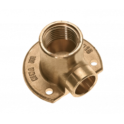 BONFIX SOLDEER MESSING MUURPLAAT LAAG 3/8" BI.DR. X 12 MM