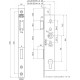 9603/07-35 DEURSLOT, DM35MM, PC92MM, KRUKGAT 8MM, VOORPLAAT RVS 24X245