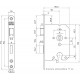 DEURSLOT 1269/4-50MM RS DEURSLOT 1269/4-50MM RS