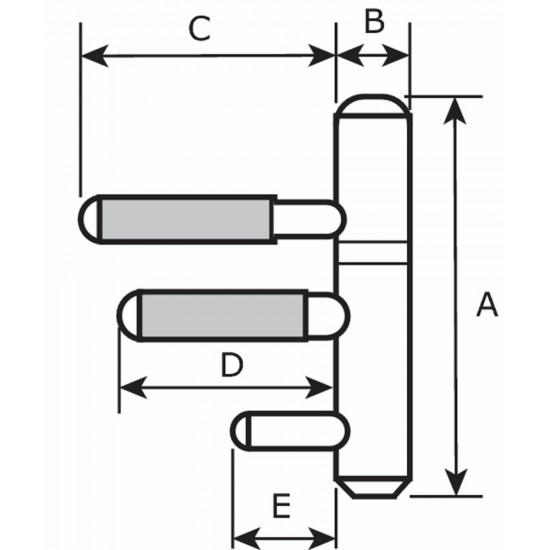 HPL148050MK-6 / PAUMELLE ST/SCP 14MM INMETSEL KOZIJN