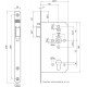 649/37-60 DR.1+3 CILINDERLOOPSLOT, DM60MM, PC72MM, KRUKGAT 8MM, VOORPL