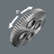 8000 B SB ZYKLOP SPEED RATEL MET 3/8"-AANDRIJVING, 3/8" X 199 MM
