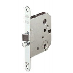 213211U18 DEURSLOT, DM55MM, S57MM, VOORPLAAT STAAL GELAKT 18X153MM AFGEROND, DR 1+3/2+4.