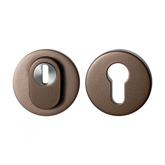 GPF9392A2S199 BRONZE BLEND, RONDE VEILIGHEIDSROZET 54 MM SKG*** MET KERNTREKBEVEILIGING