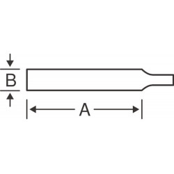 BAHCO RONDE VIJL KAPTYPE BASTERD - 250 X 10MM