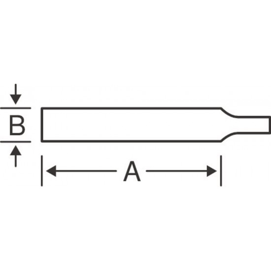 BAHCO RONDE VIJL KAPTYPE BASTERD - 250 X 10MM