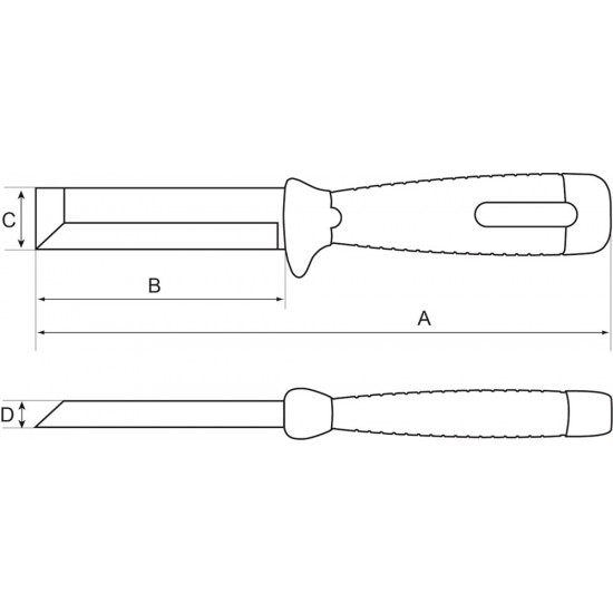 BAHCO SLOOPBEITEL 2448