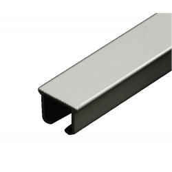 HCO U-RAIL DE LUXE ALUMINIUM WIT GELAKT 200CM