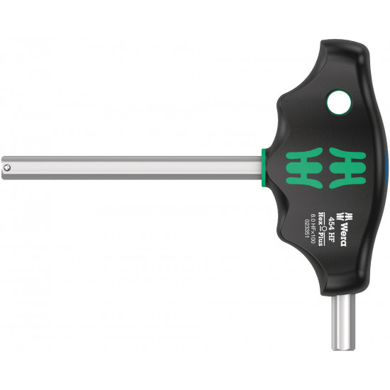 454 HF T-GREEP ZESKANT-SCHROEVENDRAAIER HEX-PLUS MET VASTHOUDFUNCTIE, 4 X 200 MM
