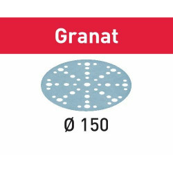 SCHUURPAPIER GRANAT STF D150/48 P180 GR/50