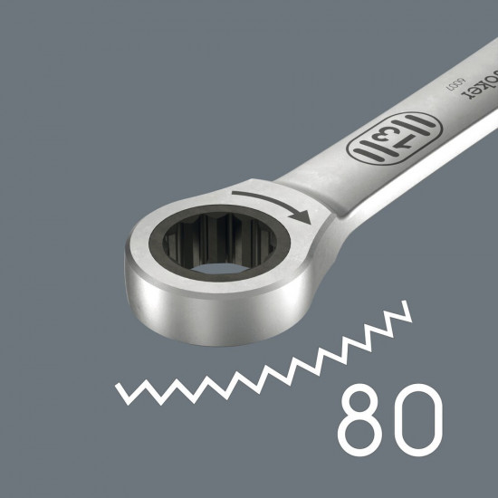 6007 JOKER STEEK-RINGRATELSLEUTEL SB, LANGE UITVOERING, 8 X 180 MM