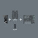 TOOL-CHECK MODULAR STIFTSLEUTEL HEX-PLUS 1, 7-DELIG