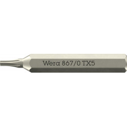 867/0 MICRO BITS VOOR BINNEN TORX® SCHROEVEN, TX 5 X 30 MM