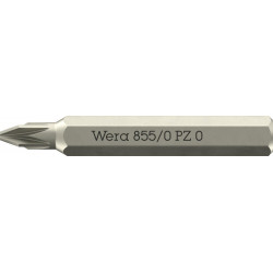 855/0 MICRO BITS GESCHIKT VOOR POZIDRIV-SCHROEVEN, PZ 0 X 30 MM