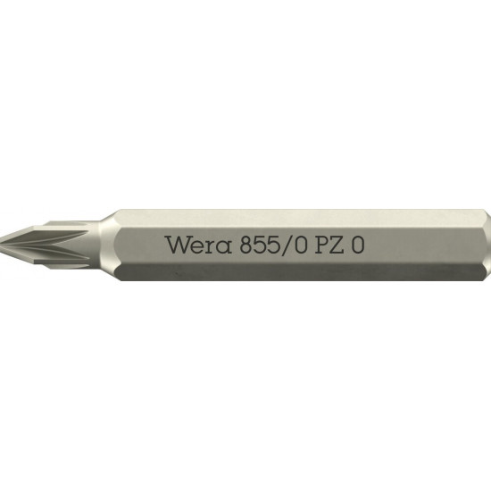 855/0 MICRO BITS GESCHIKT VOOR POZIDRIV-SCHROEVEN, PZ 0 X 30 MM