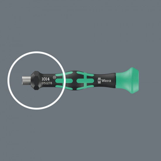 1014 KRAFTFORM MICRO BITHANDHOUDER, 4 X 80 MM