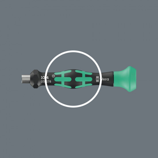 1014 KRAFTFORM MICRO BITHANDHOUDER, 4 X 80 MM