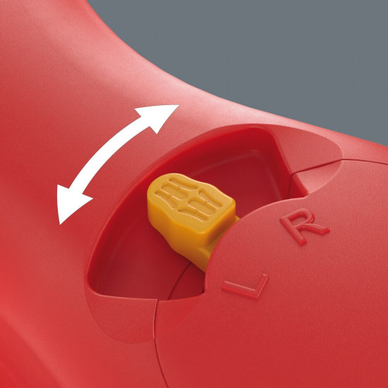 410 I VDE B VDE GEISOLEERDE ADAPTERSCHROEVENDRAAIER MET T-GREEP EN RATELFUNCTIE VOOR 1/4" DOPPEN, 1/4" X 130 MM