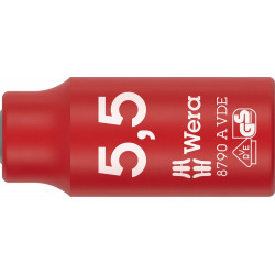 8790 B VDE ZYKLOP DOP, GEISOLEERD, VOORZIEN VAN 1/4" AANDRIJVING, 5.5 X 41 MM