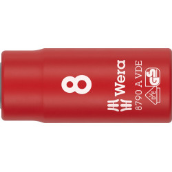 8790 B VDE ZYKLOP DOP, GEISOLEERD, VOORZIEN VAN 1/4" AANDRIJVING, 8 X 41 MM