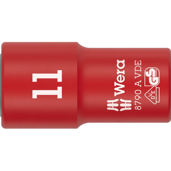 8790 B VDE ZYKLOP DOP, GEISOLEERD, VOORZIEN VAN 1/4" AANDRIJVING, 11 X 41 MM