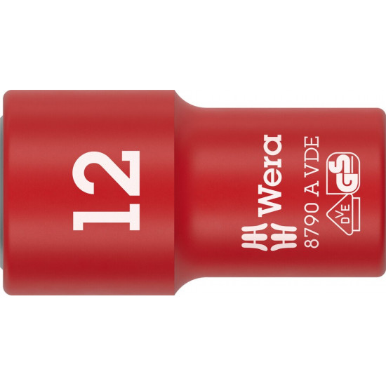 8790 B VDE ZYKLOP DOP, GEISOLEERD, VOORZIEN VAN 1/4" AANDRIJVING, 12 X 41 MM