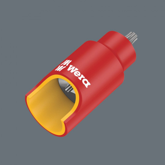 8767 C VDE HF TORX® ZYKLOP BITDOP, GEISOLEERD, MET 1/4" AANDRIJVING, MET VASTHOUDFUNCTIE, TX 10 X 36 MM