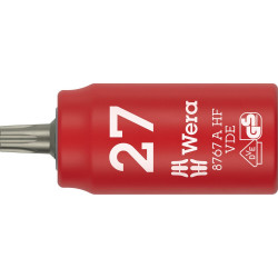 8767 C VDE HF TORX® ZYKLOP BITDOP, GEISOLEERD, MET 1/4" AANDRIJVING, MET VASTHOUDFUNCTIE, TX 27 X 36 MM
