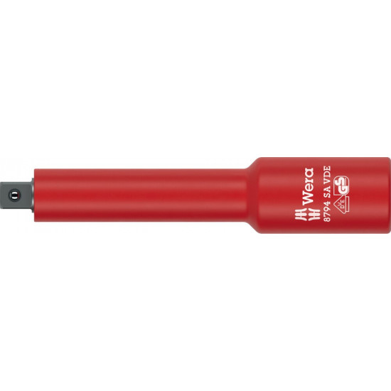 8794 SA VDE ZYKLOP VERLENGSTUK, GEISOLEERD, KORT, 1/4", 1/4" X 91 MM