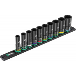 9660 DOP-MAGNEETSTRIP B IMPAKTOR DEEP 1 DOPPENSET, 3/8" AANDRIJVING, 10-DELIG