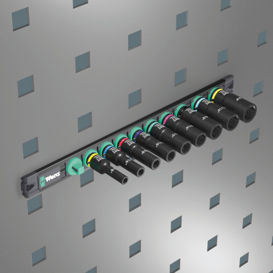 9661 DOP-MAGNEETSTRIP B IMPAKTOR DEEP IMPERIAL 1 DOPPENSET, 3/8" AANDRIJVING, 9-DELIG