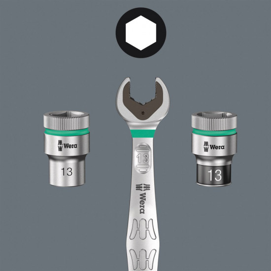 8790 B IMPAKTOR DEEP DOP MET 3/8" AANDRIJVING, 15/16" X 63 MM