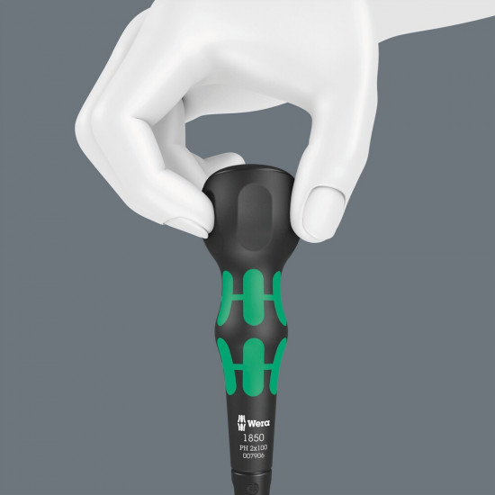 1850 PH KRAFTFORM BALL-GRIP KRUISKOPSCHROEVENDRAAIER - WERKPLAATSKLING, PH 2 X 100 MM