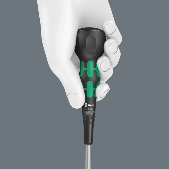 1834 KRAFTFORM BALL-GRIP SLEUFSCHROEVENDRAAIER - WERKPLAATSKLING, 1 X 6 X 100 MM