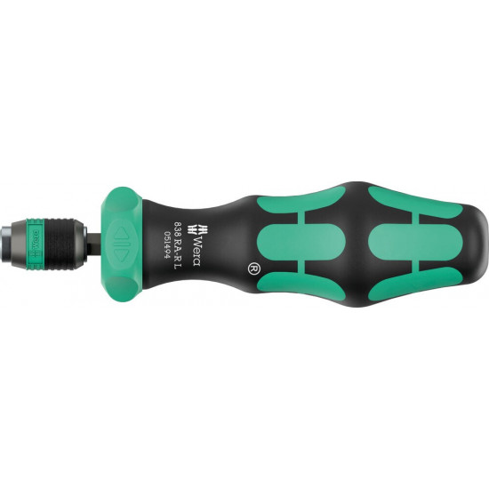 838 RA-R L BITHANDHOUDER MET RATELFUNCTIE, 1/4", 1/4" X 140 MM