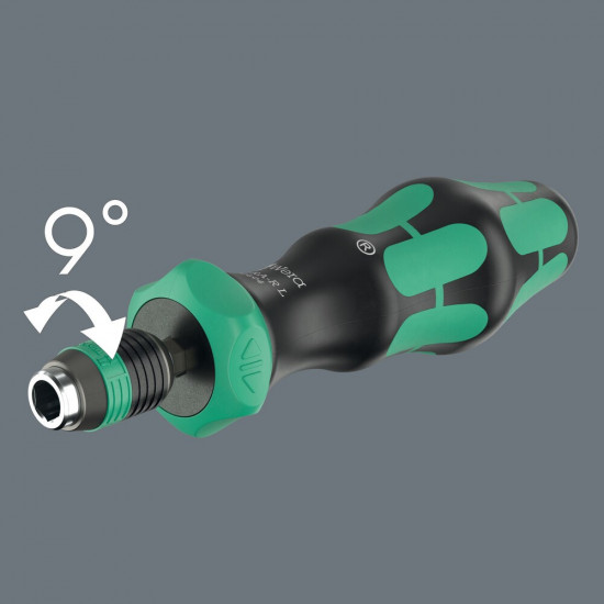 838 RA-R L BITHANDHOUDER MET RATELFUNCTIE, 1/4", 1/4" X 140 MM