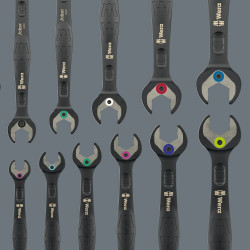 6000 JOKER BLACK EDITION 11 SET 1 STEEK-RINGRATELSLEUTELSET, 11-DELIG