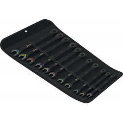6000 JOKER BLACK EDITION 11 SET 1 STEEK-RINGRATELSLEUTELSET, 11-DELIG