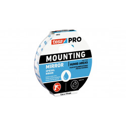 66952 MOUNTING PRO MIRROR, 10X19, WT 10 19 WHITE