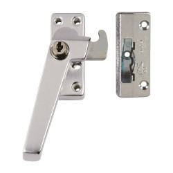 VEILIGHEIDS RAAMSLUITING CILINDER/LINKS/GELIJK/INBOUWSLUITKOM/ALUMINIUM F1/SKG1