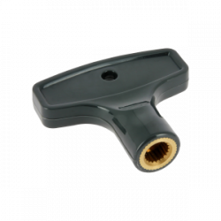 BONFIX KUNSTSTOF SLEUTEL MET MESSING INSERT 71606-71607