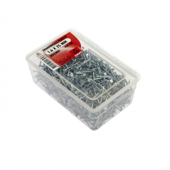 DRAADNAGEL PK VZ 1.6 X 25 MM DIN 1151B 450 GR.