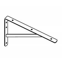 INDUSTRIEDRAGER ELEMENT 40X27CM WIT 10913-00010